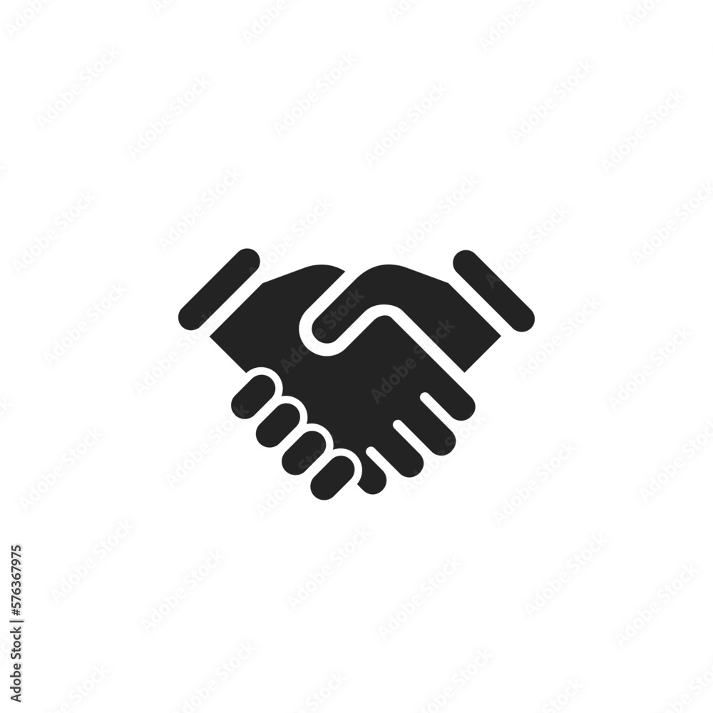 Hand-Shake - Pictogram (icon) 