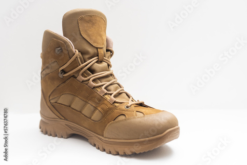Valokuva boots isolated on white