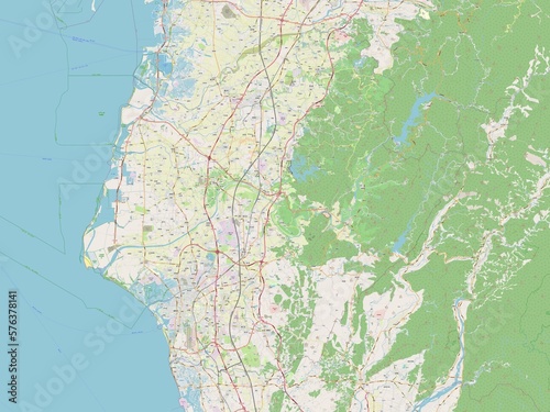 Tainan, Taiwan. OSM. No legend photo