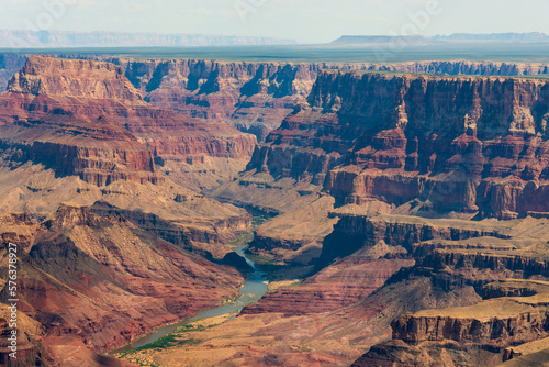 Colorado River and Buttes at Grand Canyon National Park