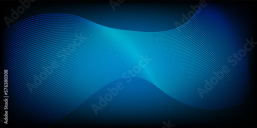 Vector Illustration of curve movement pattern of lines and shape geometric abstract background. EPS10. for premium product and technology business finance