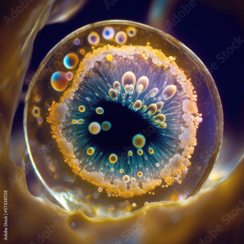circular cellular structure