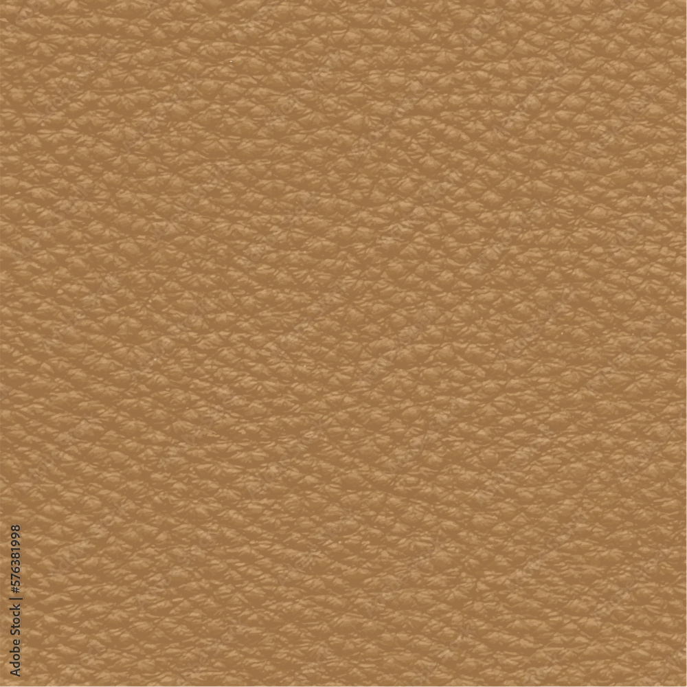 Leather resizable texture background, natural leather material pattern close view square vector illustration