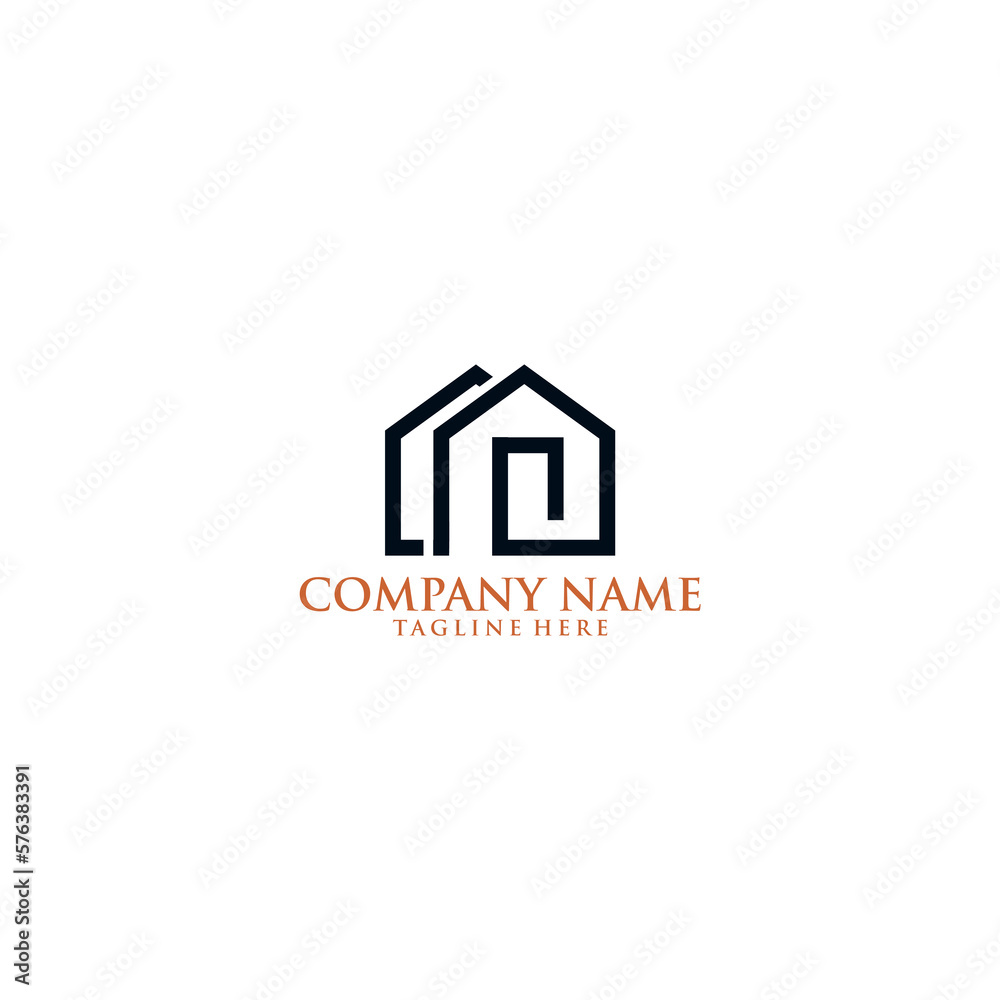 Building logo illustration graphic design vector in line art style. for branding, real estate, construction, home, and business cards Building logo illustration graphic design vector in line art style. for branding, real estate, construction, home, and business cards