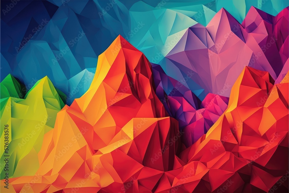 Abstract polygonal background. Triangular low poly style Abstract polygonal background. Triangular low poly style