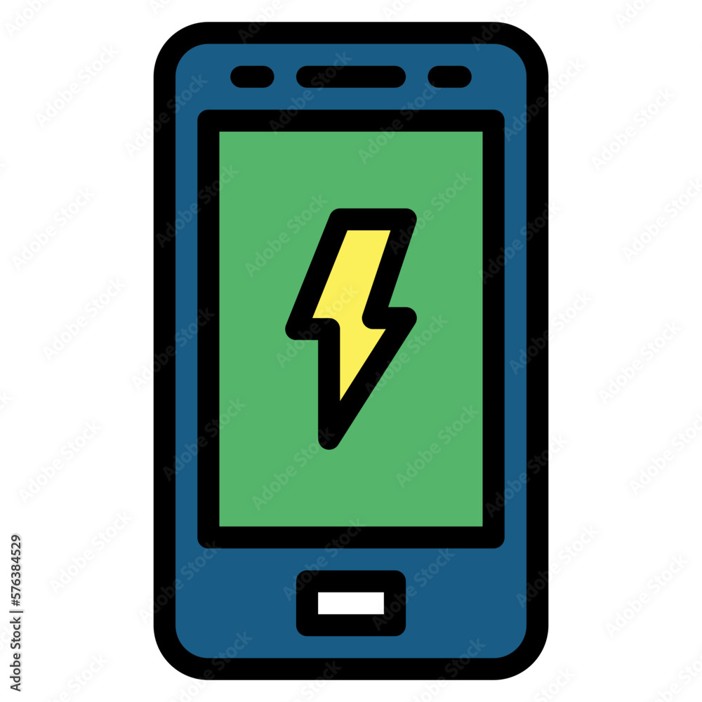 Electronics filled outline icon style Electronics filled outline icon style