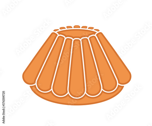 easter cake icon- vector illustration