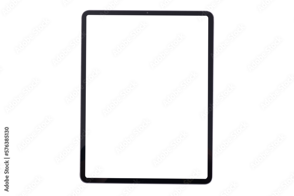 New tablet isolate on white background New tablet isolate on white background