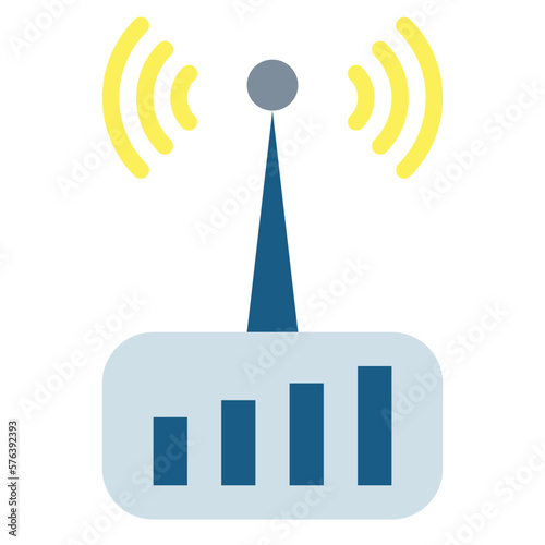 wifi flat icon style