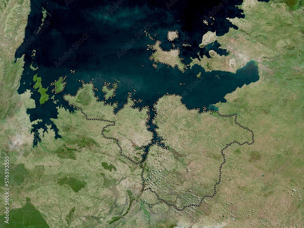 Mwanza, Tanzania. High-res satellite. No legend Mwanza, Tanzania. High-res satellite. No legend