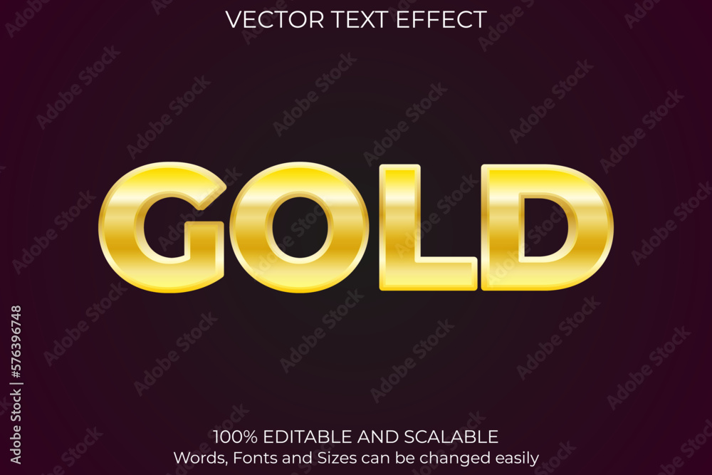 editable text effect