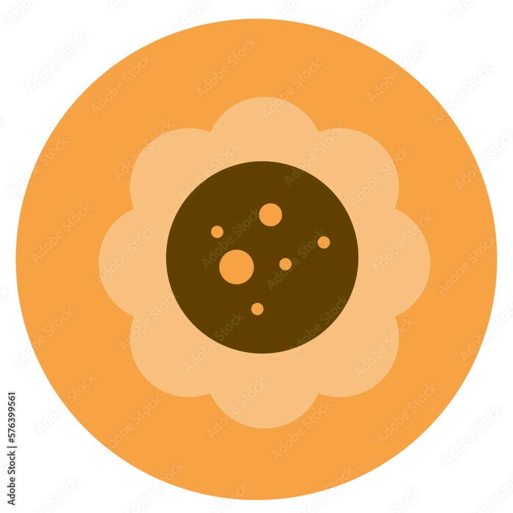 Fototapeta premium Orange flower plant botanical decoration