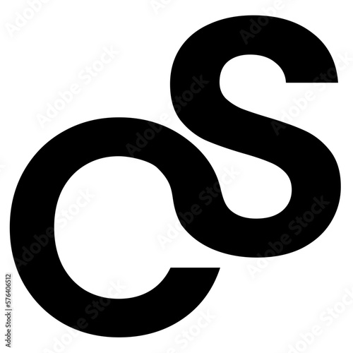 Logo logotype CS