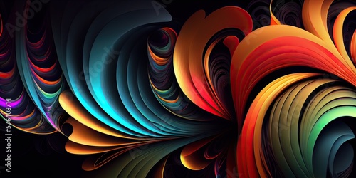 Abstract background with co...
