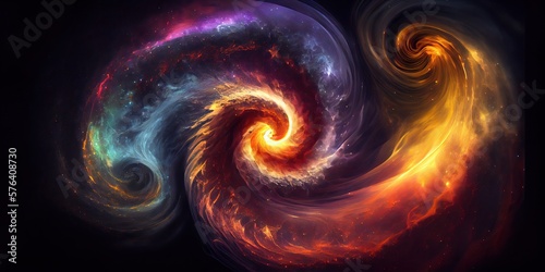 Abstract background with co...
