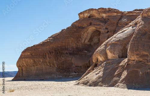Dragon mountain in Sinai desert, Egypt