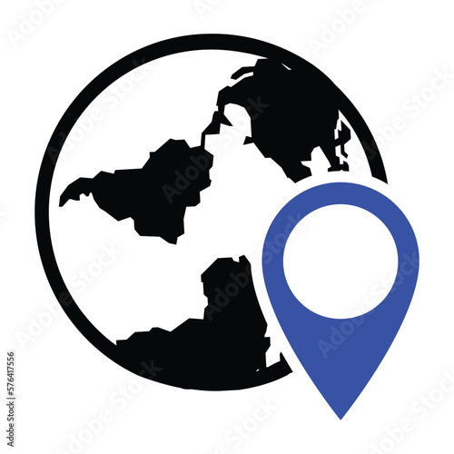Global Location Icon
