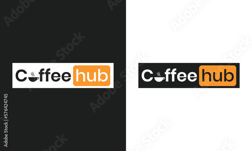 Coffee hub t-shirt design vector design