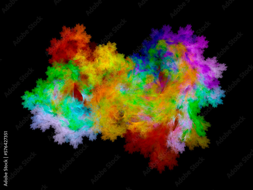 Fototapeta premium Discover the Mesmerizing World of Artificial Fractals: Explore the Beauty of Infinite Complexity