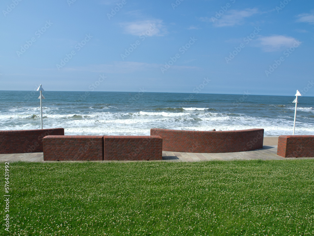 Fototapeta premium Am Strand von Norderney