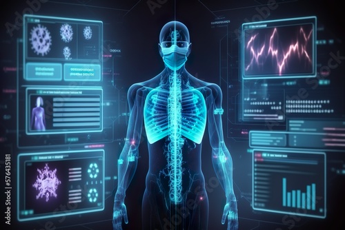 Virtual Diagnosis: Healthcare Robotics and AI in Virus Research. Generative AI.
