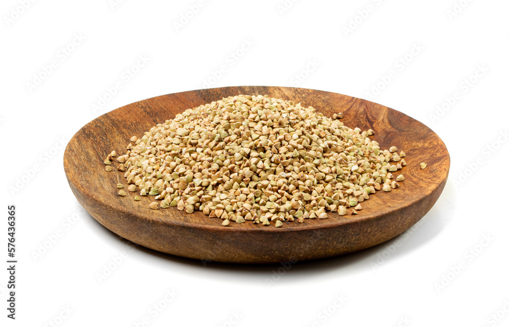 Raw Green Buckwheat Pile Isolated, Dry Buck Wheat Grains, Russian Kasha Heap, Uncooked Buckwheat Cut Out Raw Green Buckwheat Pile Isolated, Dry Buck Wheat Grains, Russian Kasha Heap, Uncooked Buckwheat Cut Out