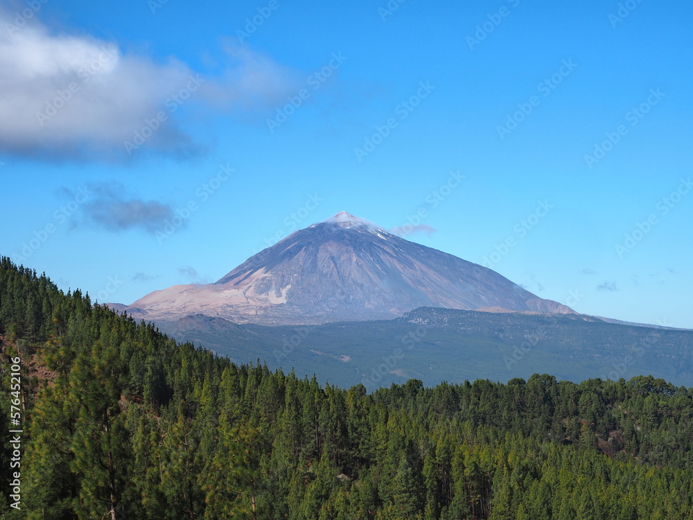 Espectaculares vistas al Teide en la isla de Tenerife