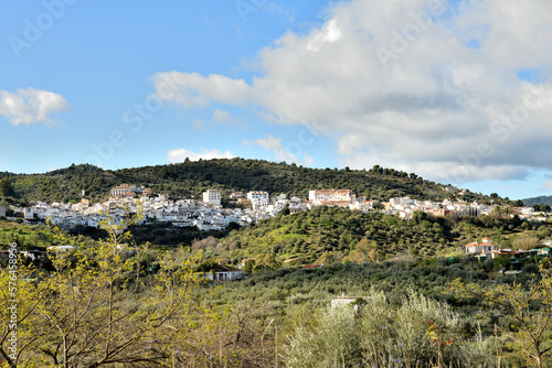 pueblos blancos de Andalucía Guaro Málaga photo