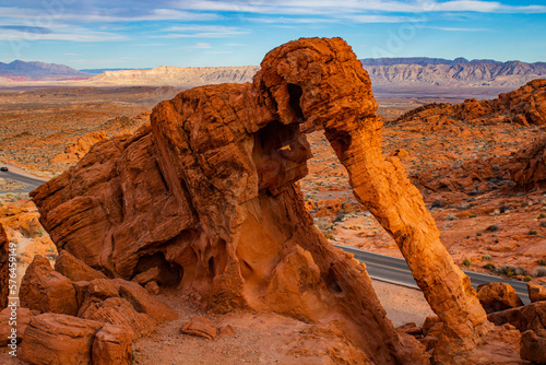 Elephant Rock at Valley of Fire State Park photo