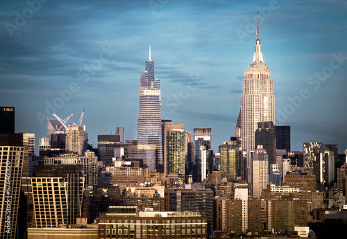 Midwtown Manhattan with Empire State building - street photoraphy