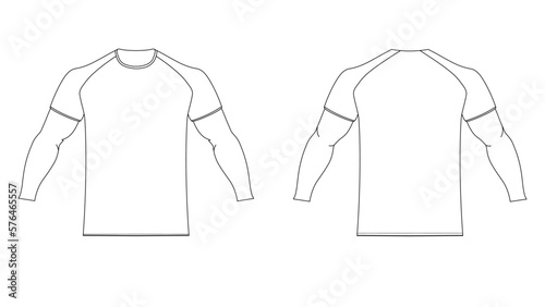 illustration of a Sports Top
