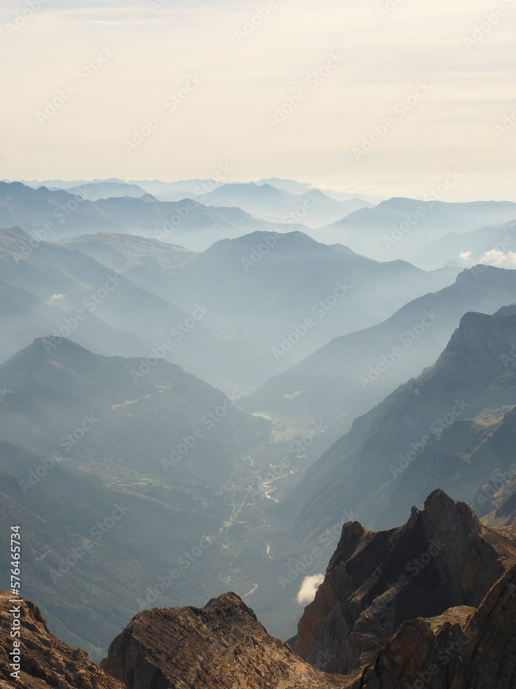 Espectaculares vistas desde el Monte Perdido