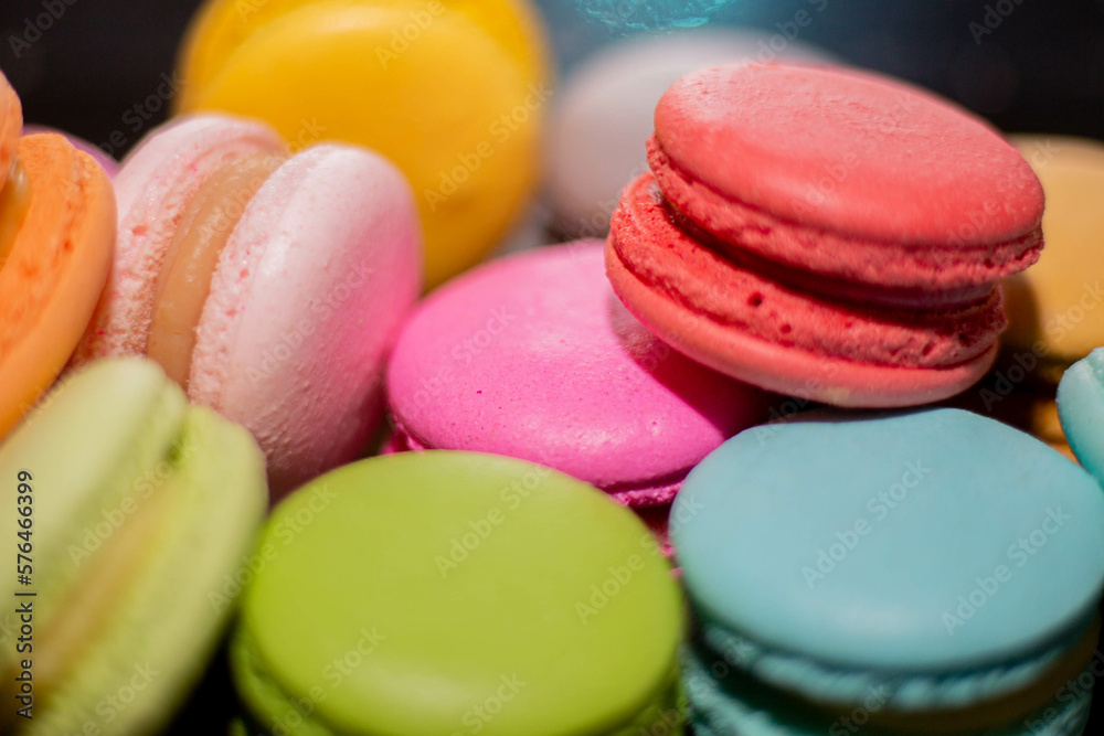 colorful macaroons colorful macaroons