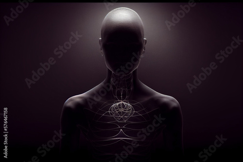 3d rendered illustration of a human body © JAX