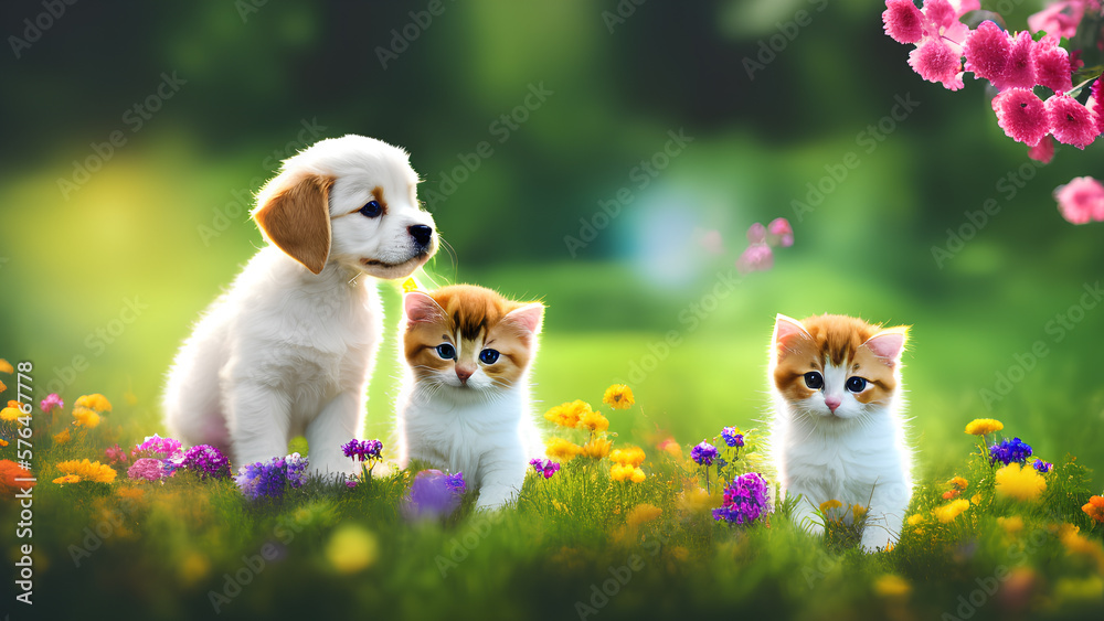 This adorable photo captures the playful