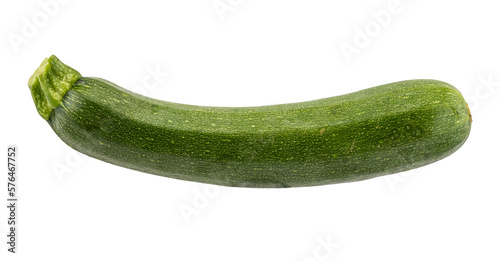 isolated close-up photo of zucchini