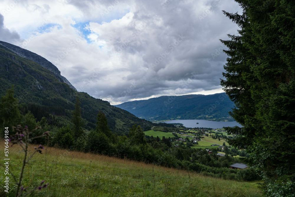 Obraz premium mountain in norway