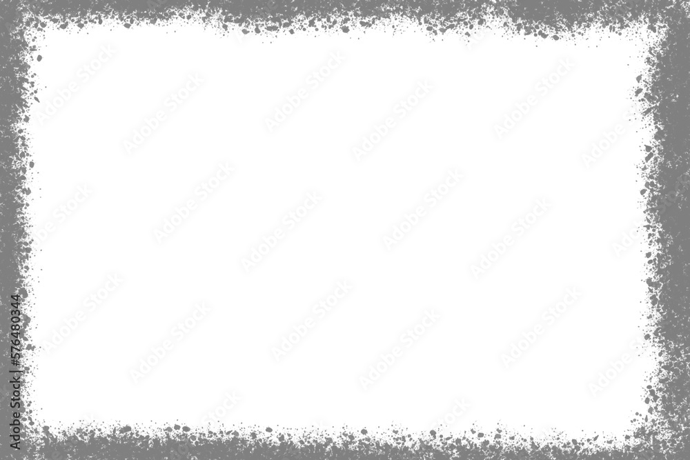 Dot Grunge Texture Border Frame Over Transparent Dot Grunge Texture Border Frame Over Transparent