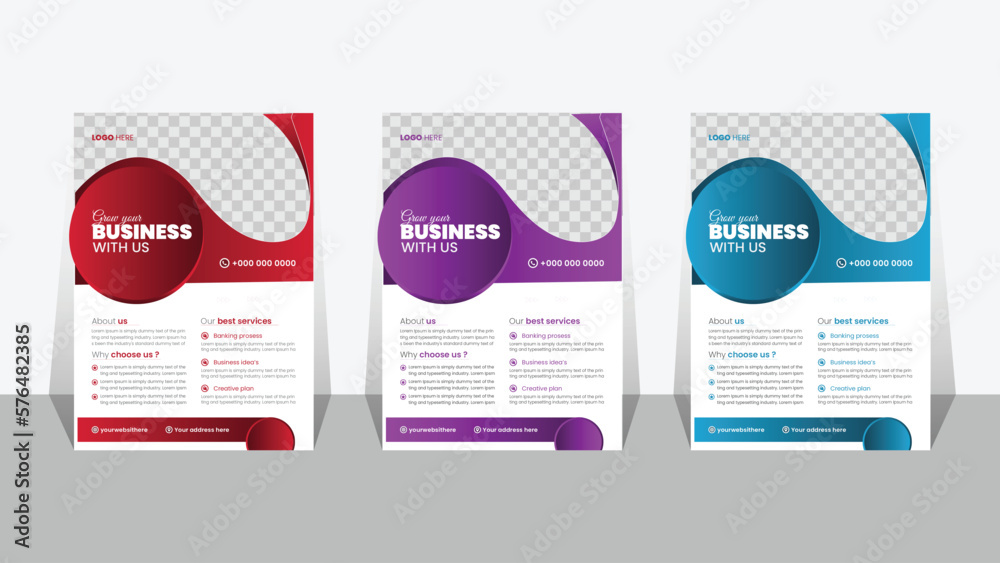 Business Flyer, Corporate Flyer Template, Abstract Shape’s, Colorful Concepts, layout Design, Vector Design, Graphic Elements, IT Company Flyer, Unique Design, Leaflets, Graphic Design, Advertising