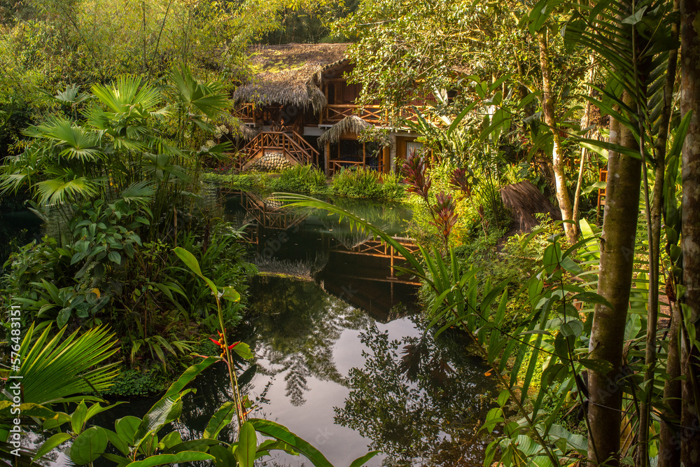 Obraz premium cabaña 