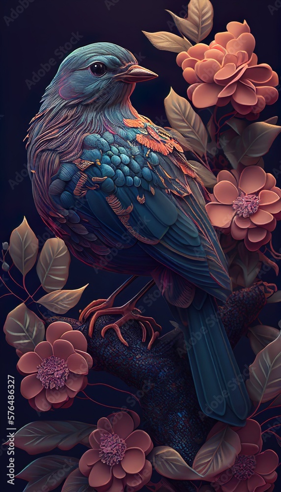 Fototapeta premium Ethereal Bird