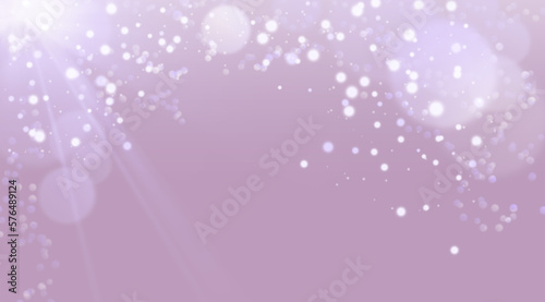 Lavender Lilac colored background with Bokeh