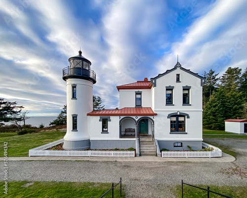 lighthouse on the coast