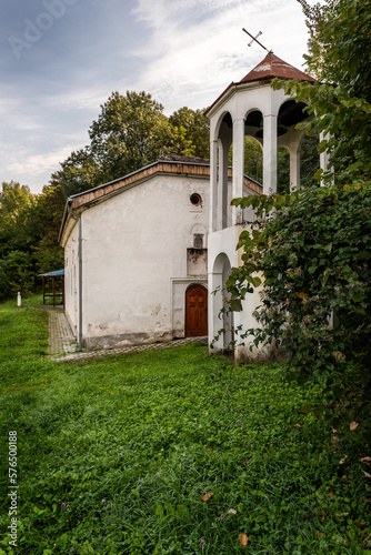 
Orthodox Christian Monastery of St. Nicholas (Manastir Sv. Nikole) Near Sicevo Gorge and the city of Nis, Serbia photo
