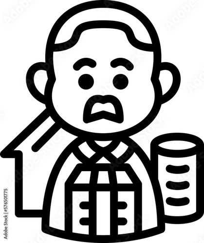 pensioner  icon