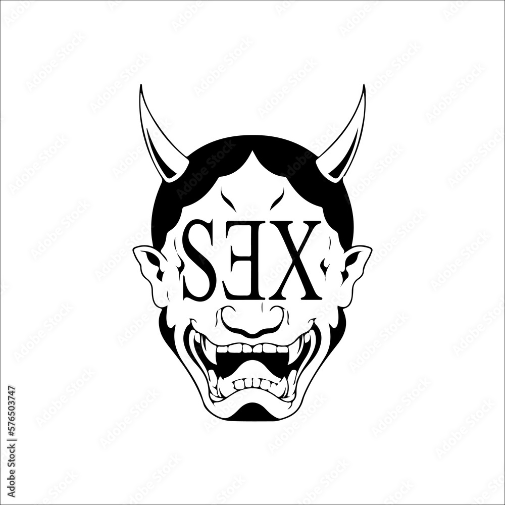 samurai illustration vector with concept