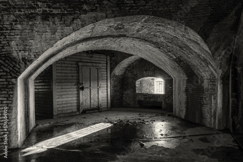 Water Drops in Fort Pickens Arched Chamber