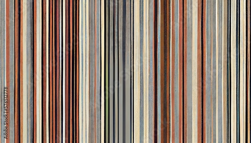 a repeating striped pattern stripes in muted colors. The stripes are perfectly aligned and run horizontally across the image. The colors are soft and subdued, with shades of beige, gray, and taupe.