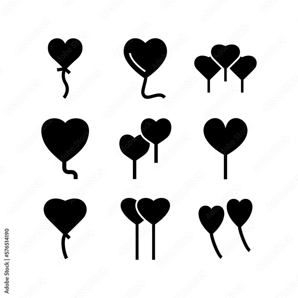 balloon icon or logo isolated sign symbol vector illustration - high quality black style vector icons