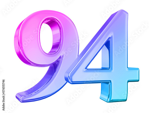 94 Gradient Number
